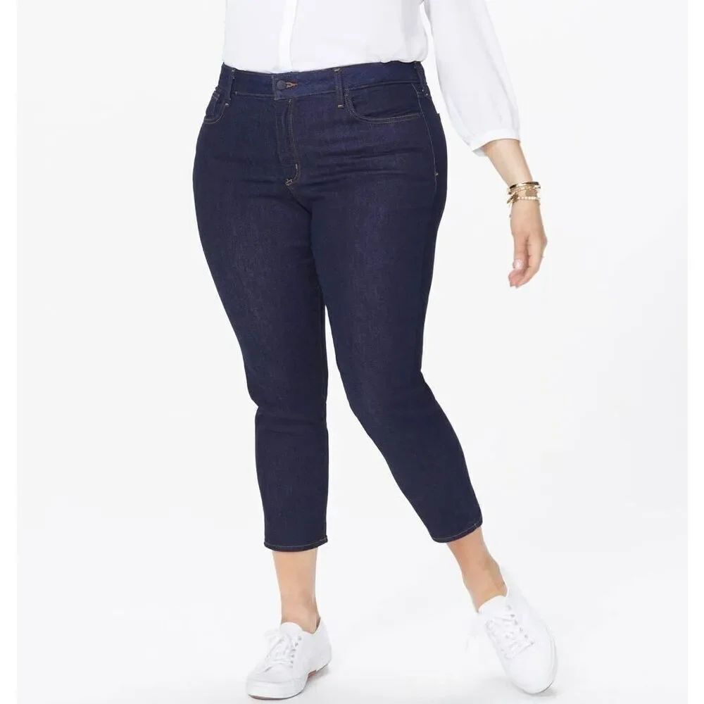 NYDJ Alina Skinny Ankle Jeans In Plus Size 24W